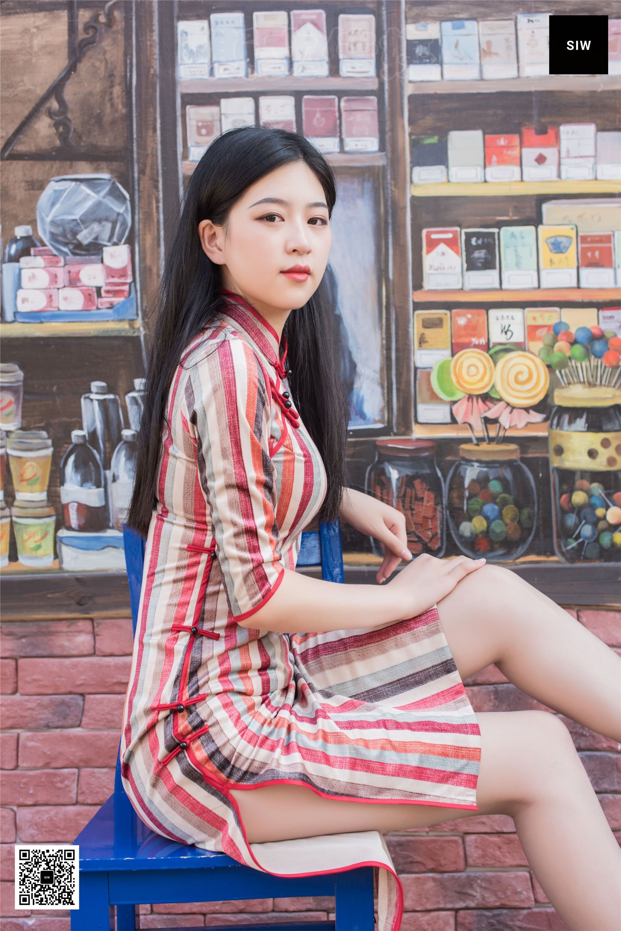 SIW斯文传媒  VOL.042 复古旗袍-小谈